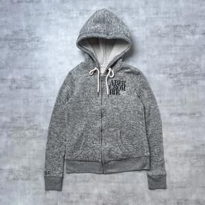 Y2K Abercrombie &F Fitch zip up hoodie jacket